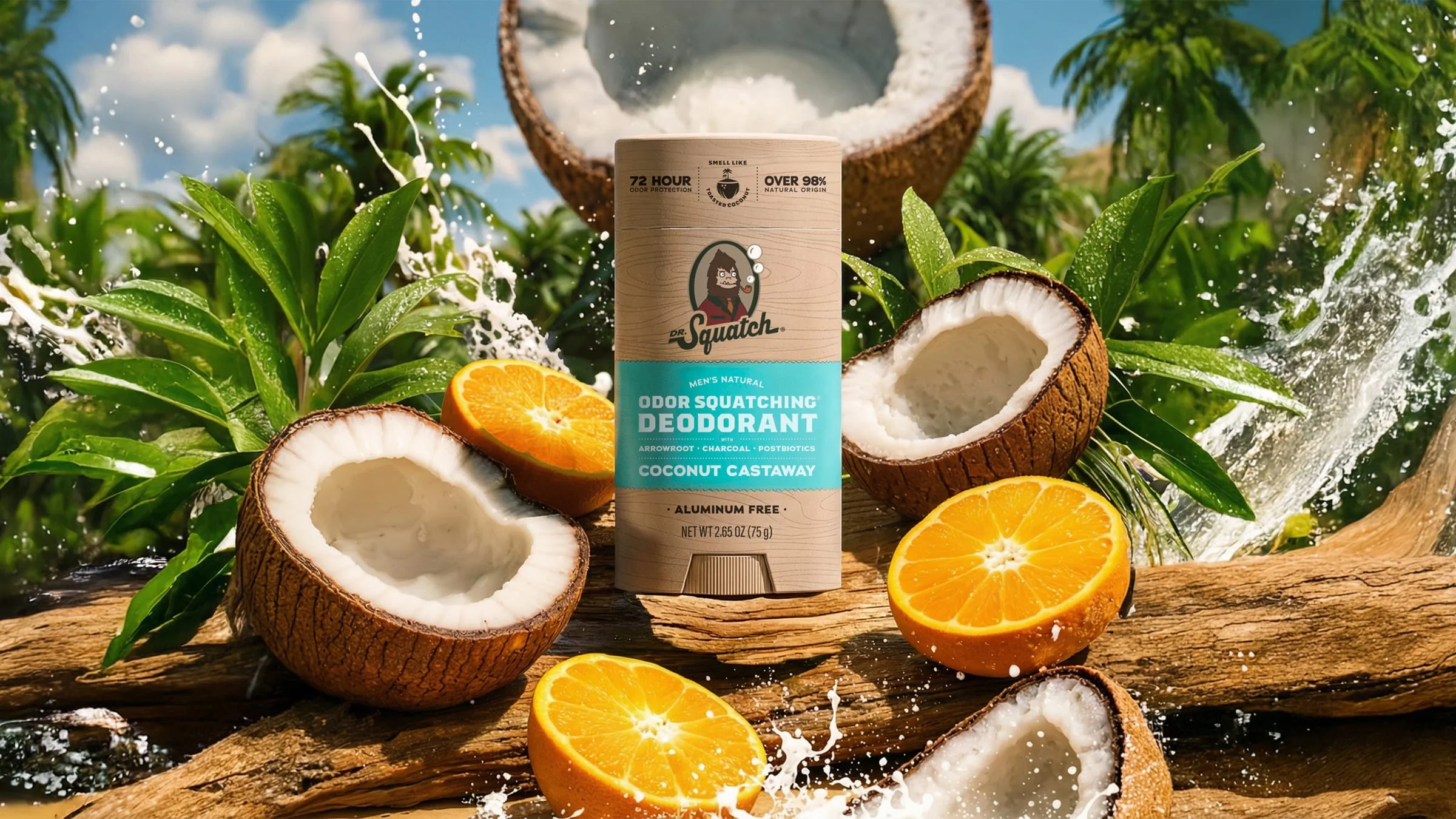 Coconut Castaway Deodorant 2 Coconut Castaway Deodorant