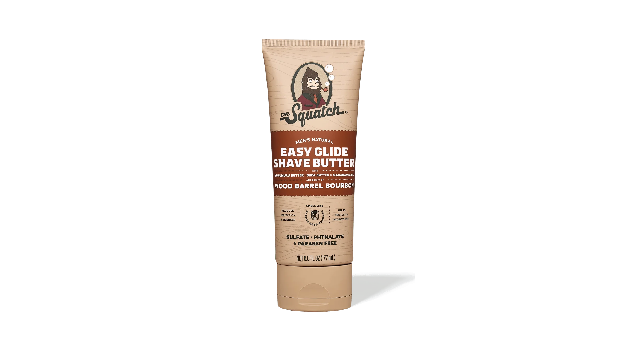 Easy Glide Shave Butter Wood Barrel Bourbon