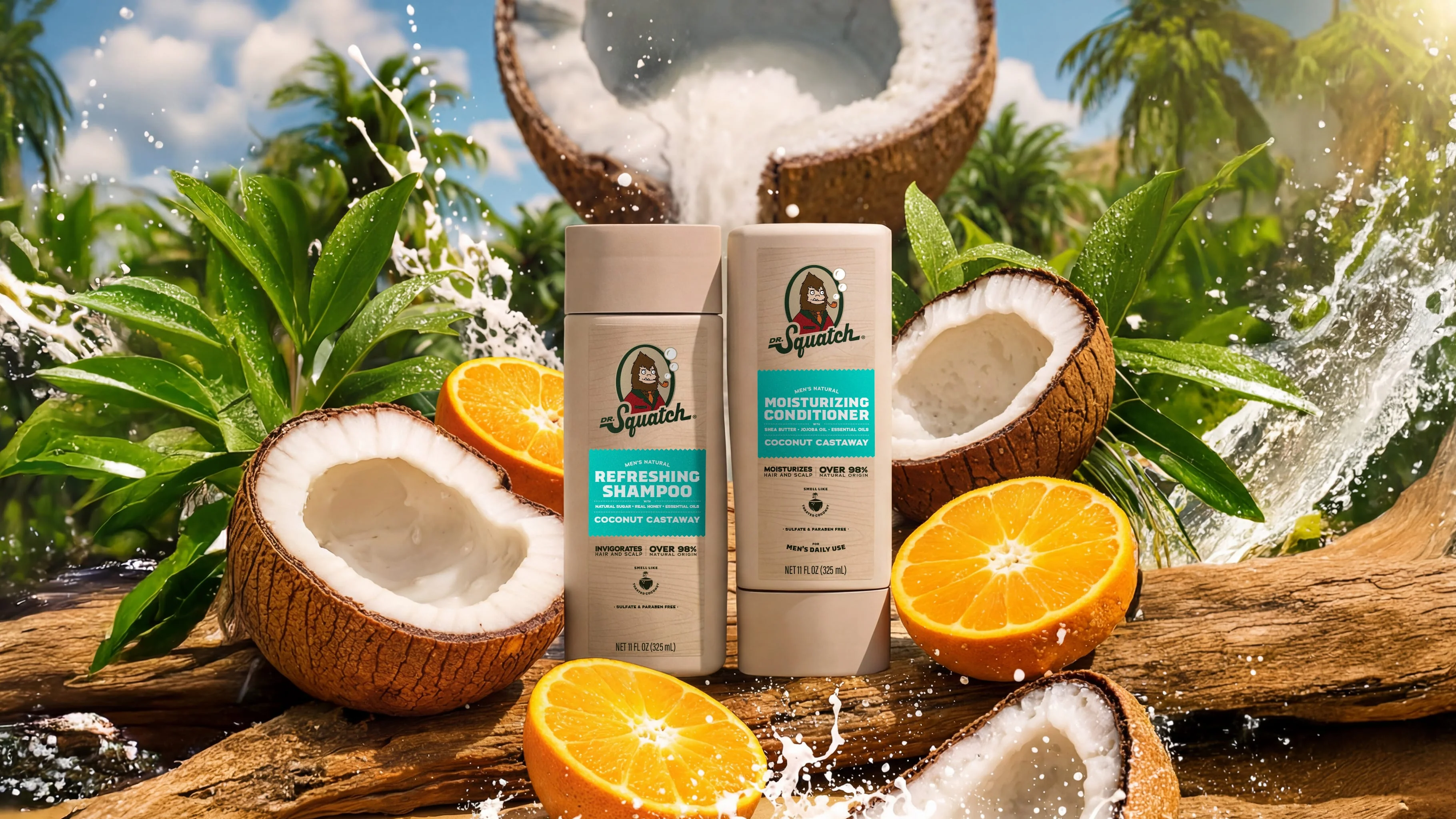 Coconut Castaway Hair Care Kit 2 Coconut Castaway Hair Care Kit
