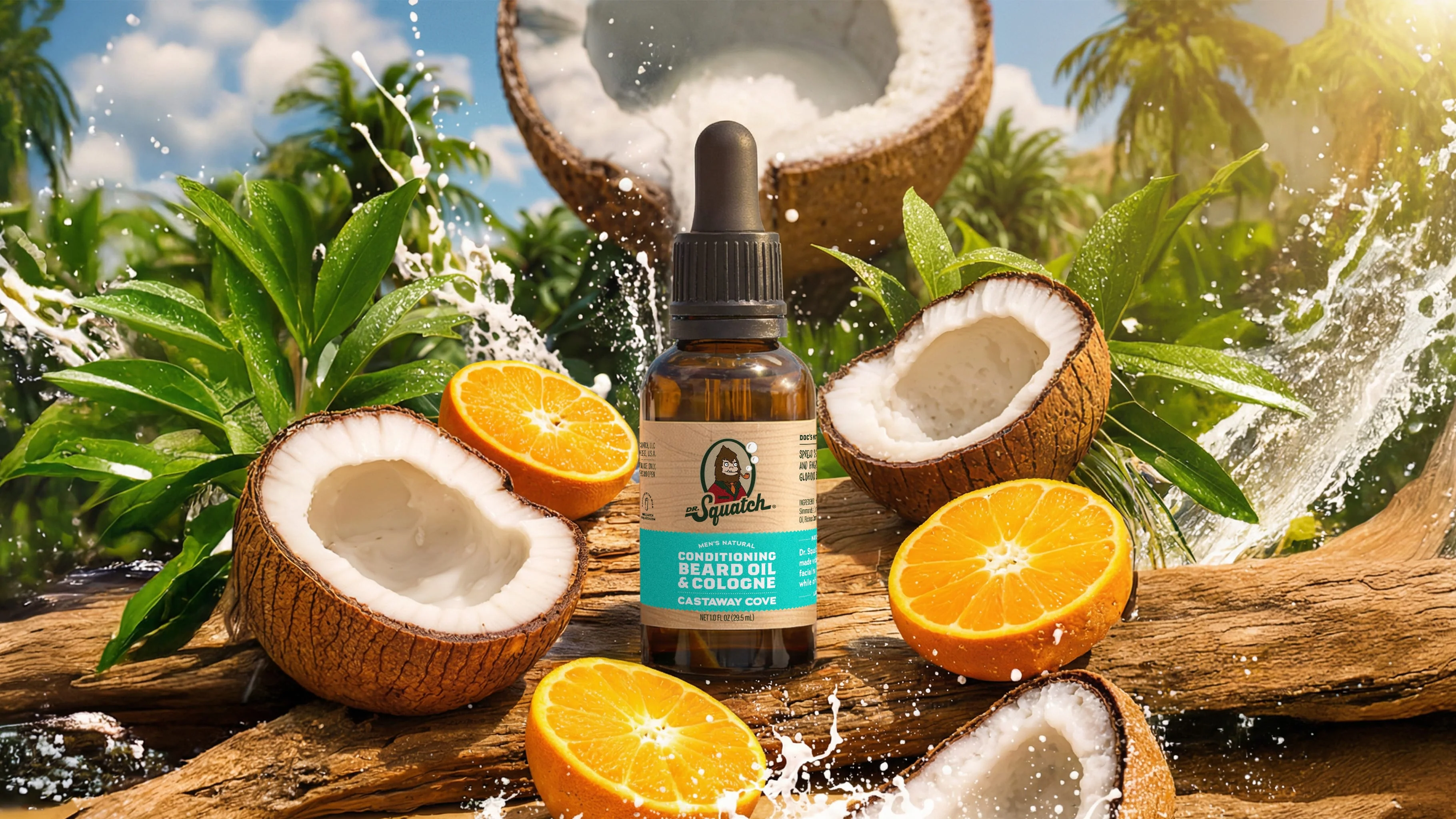 Castaway Cove Beard Oil & Cologne 2 Castaway Cove Beard Oil & Cologne