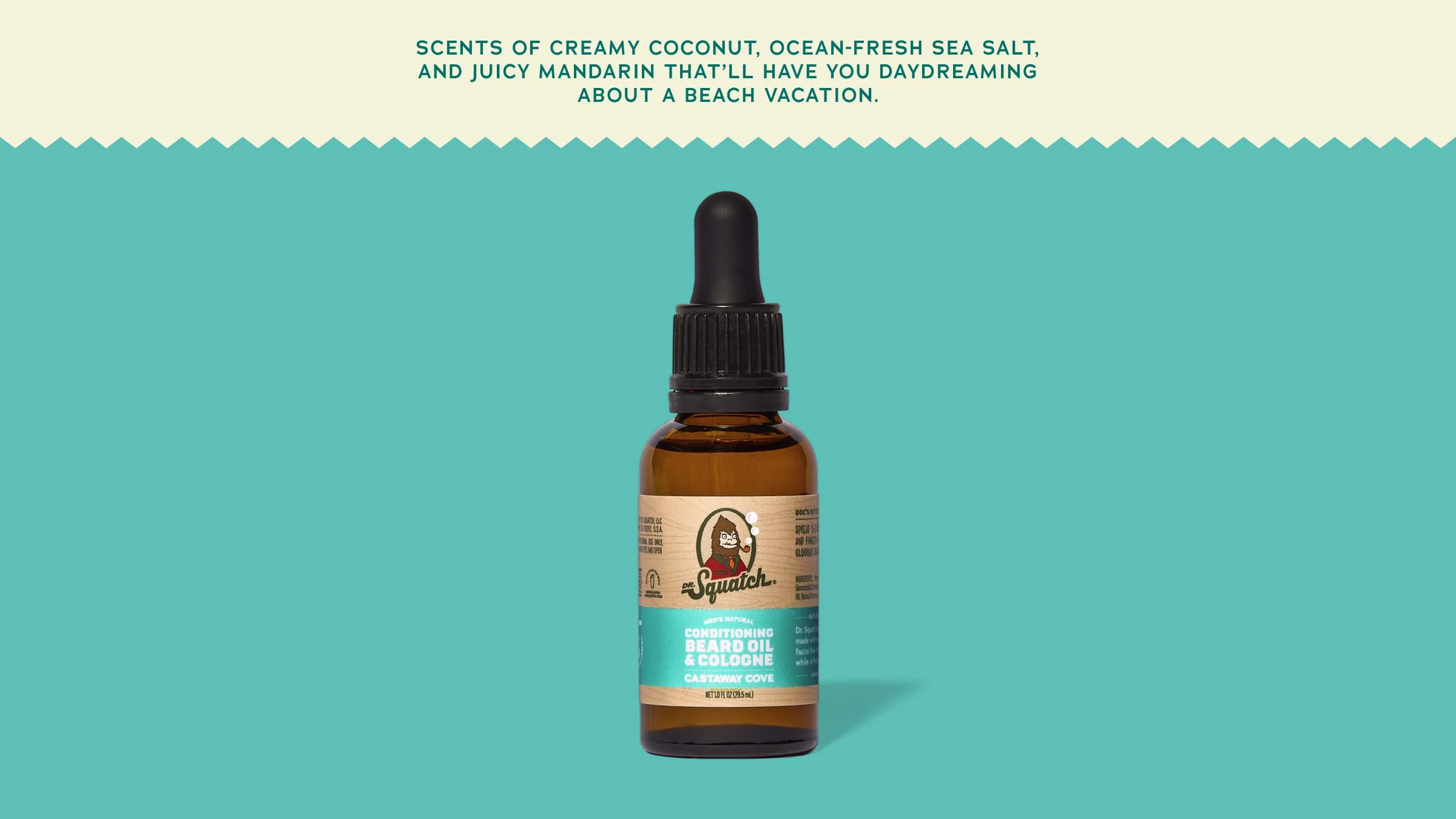 Castaway Cove Beard Oil & Cologne 5 Castaway Cove Beard Oil & Cologne