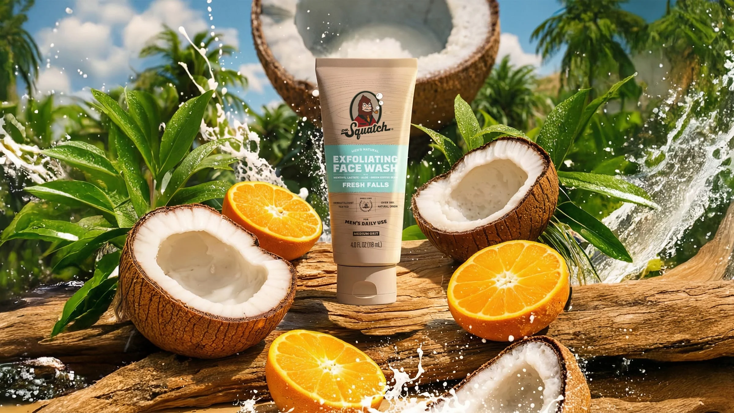 Coconut Castaway Refreshing Face Wash 2 Coconut Castaway Refreshing Face Wash