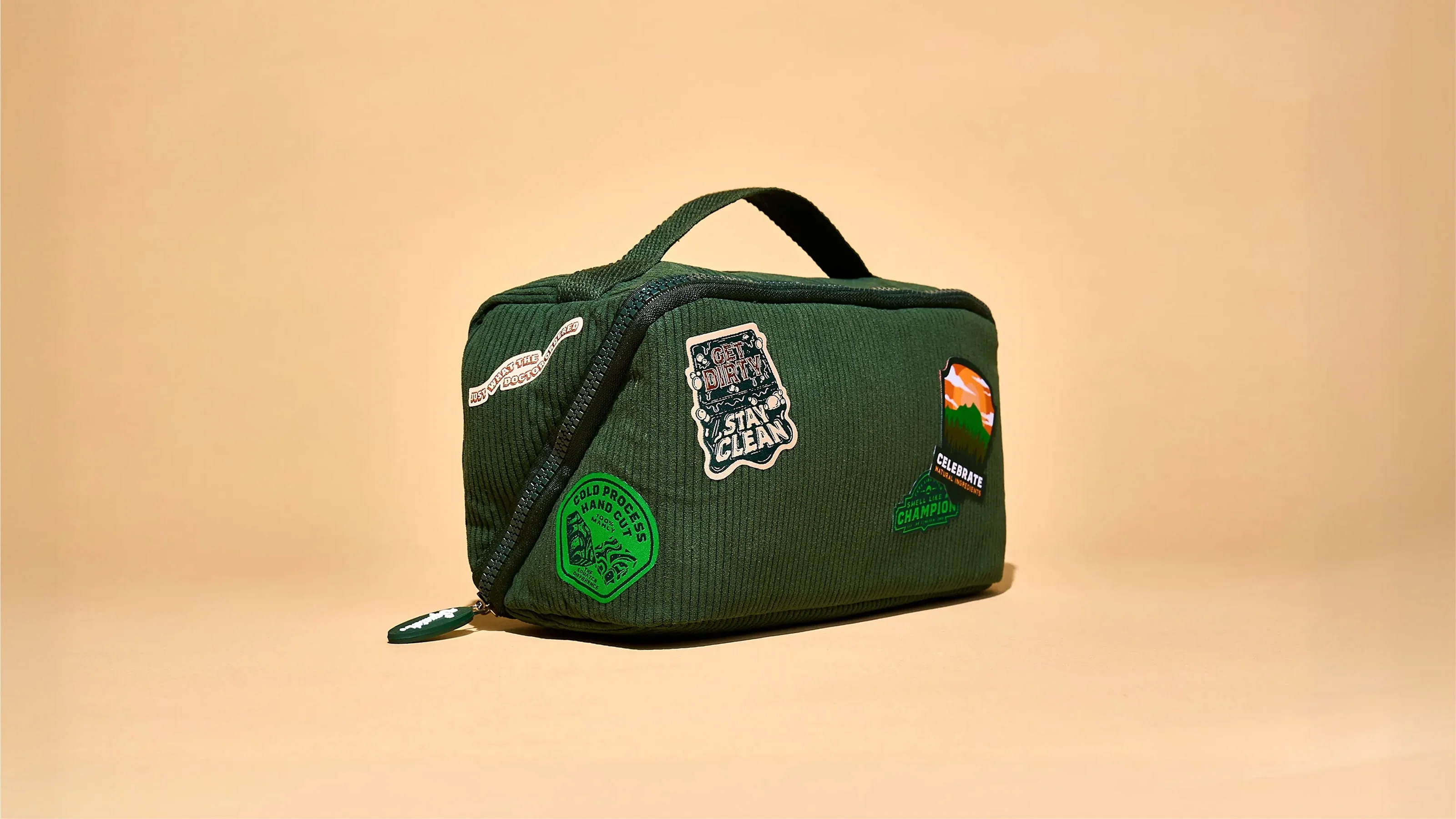 FREE Toiletry Bag + 9-Pack Bar Soap 5 Corduroy Toiletry Bag