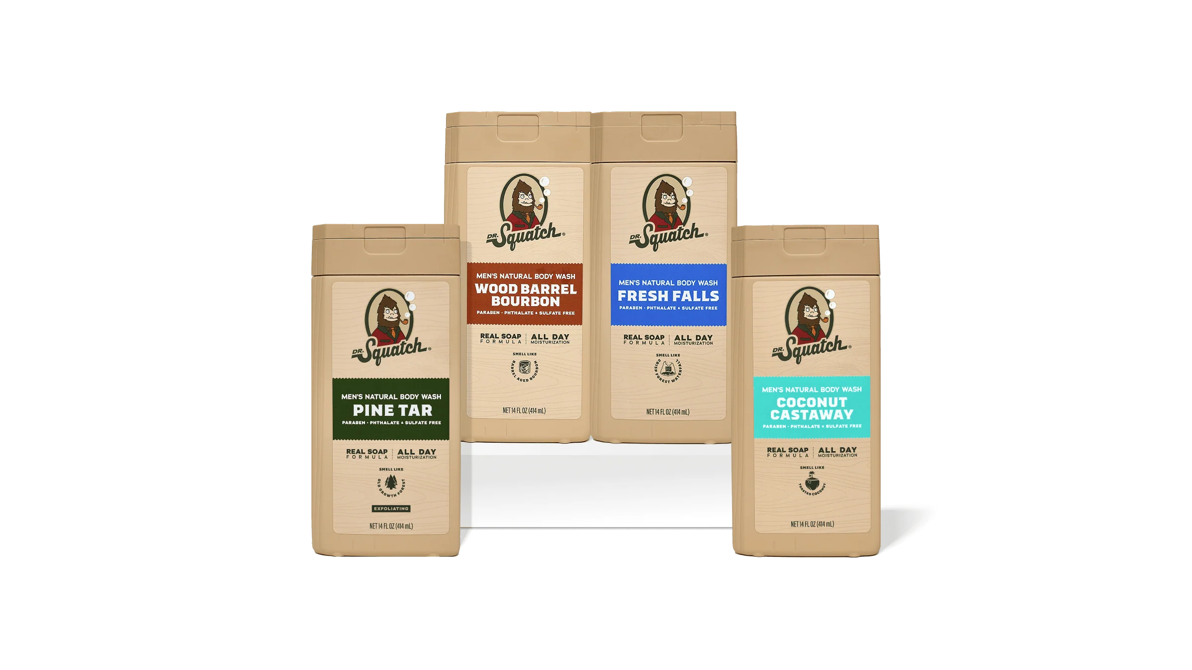 14 oz Body Wash Subscription - 4 Bottles