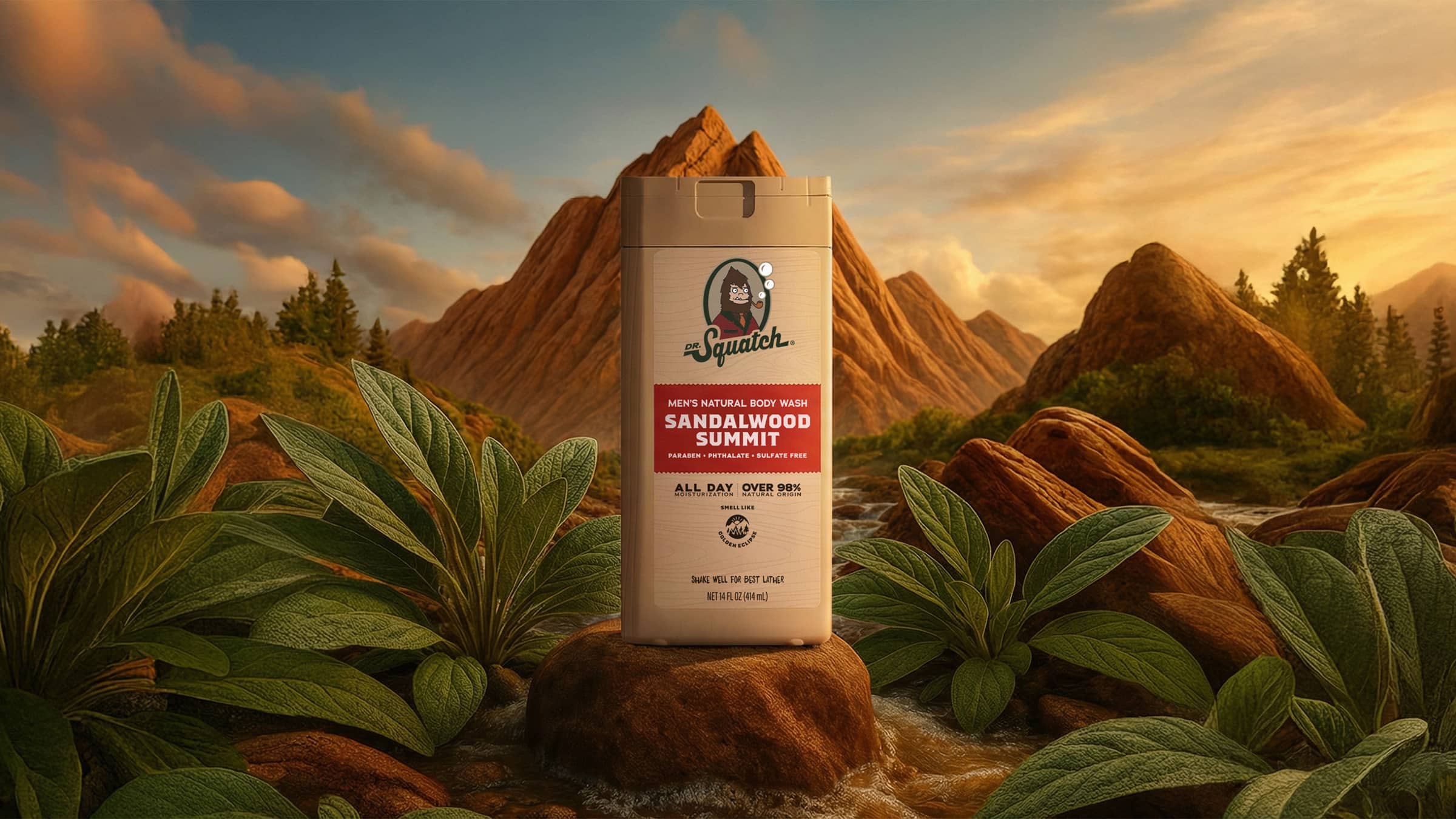 14 oz Sandalwood Summit Body Wash 2 14 oz Sandalwood Summit Body Wash