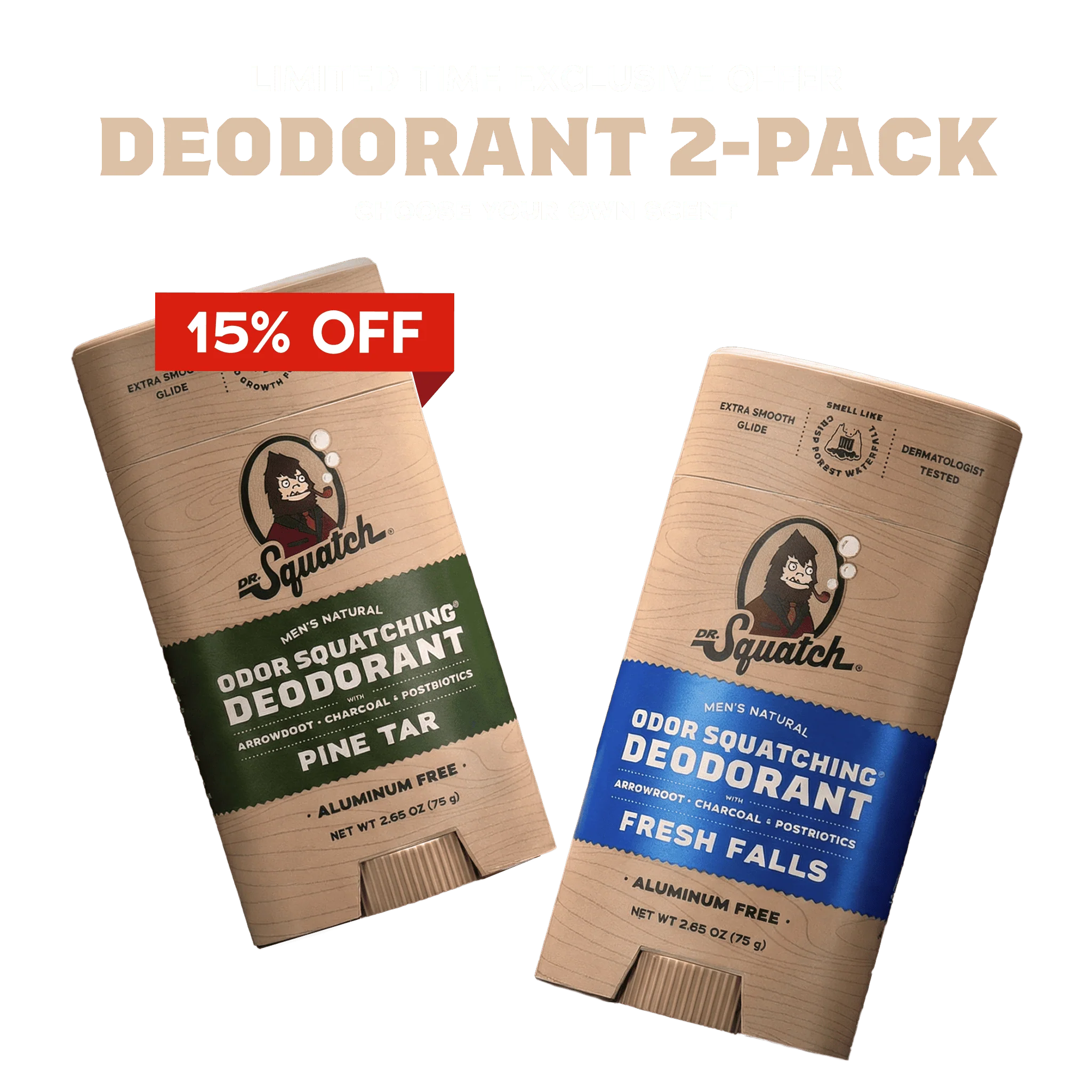 Exclusive: Deodorant 2-Pack Offer