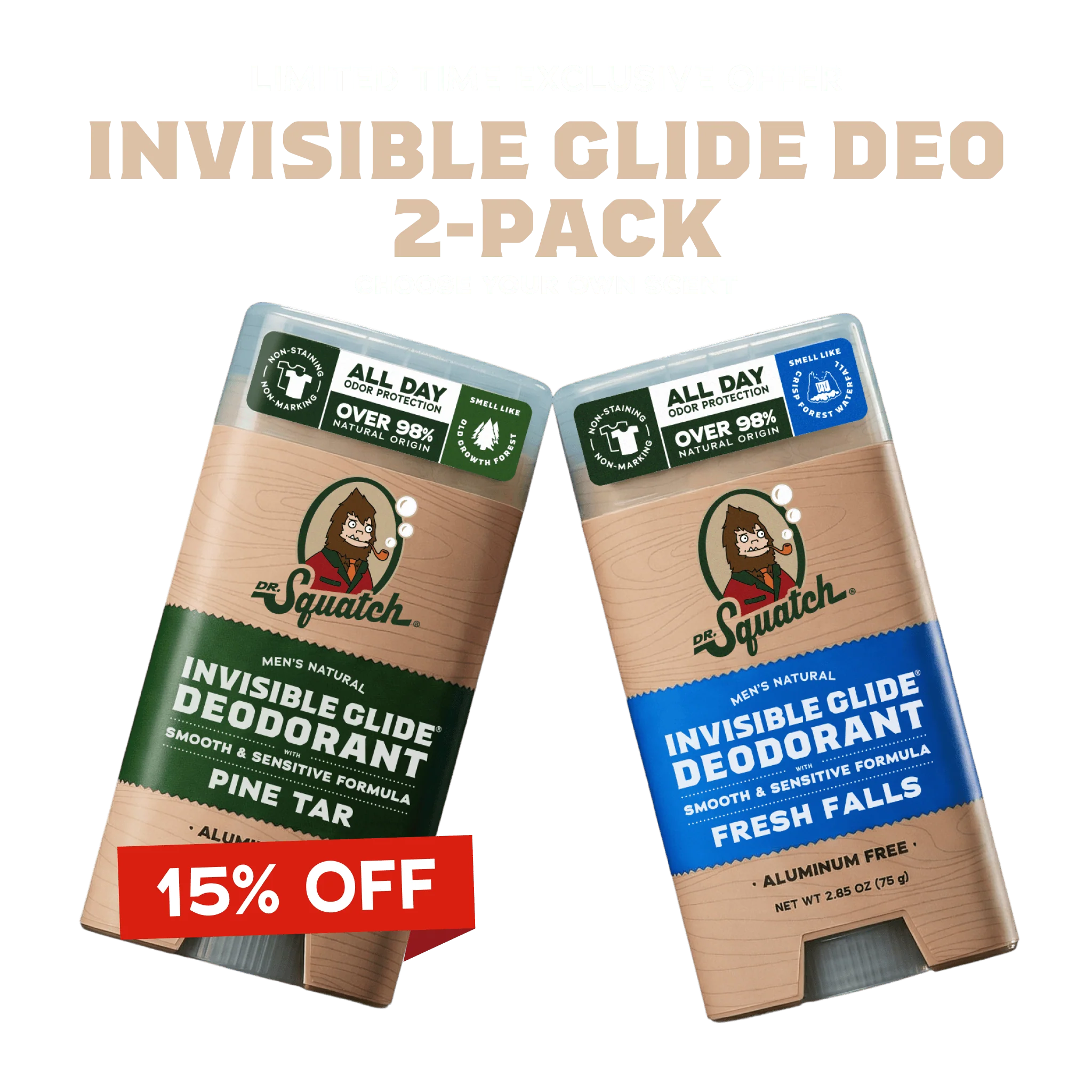 Exclusive: Invisible Glide Deodorant 2-Pack Offer 1 Exclusive: Invisible Glide Deodorant 2-Pack Offer