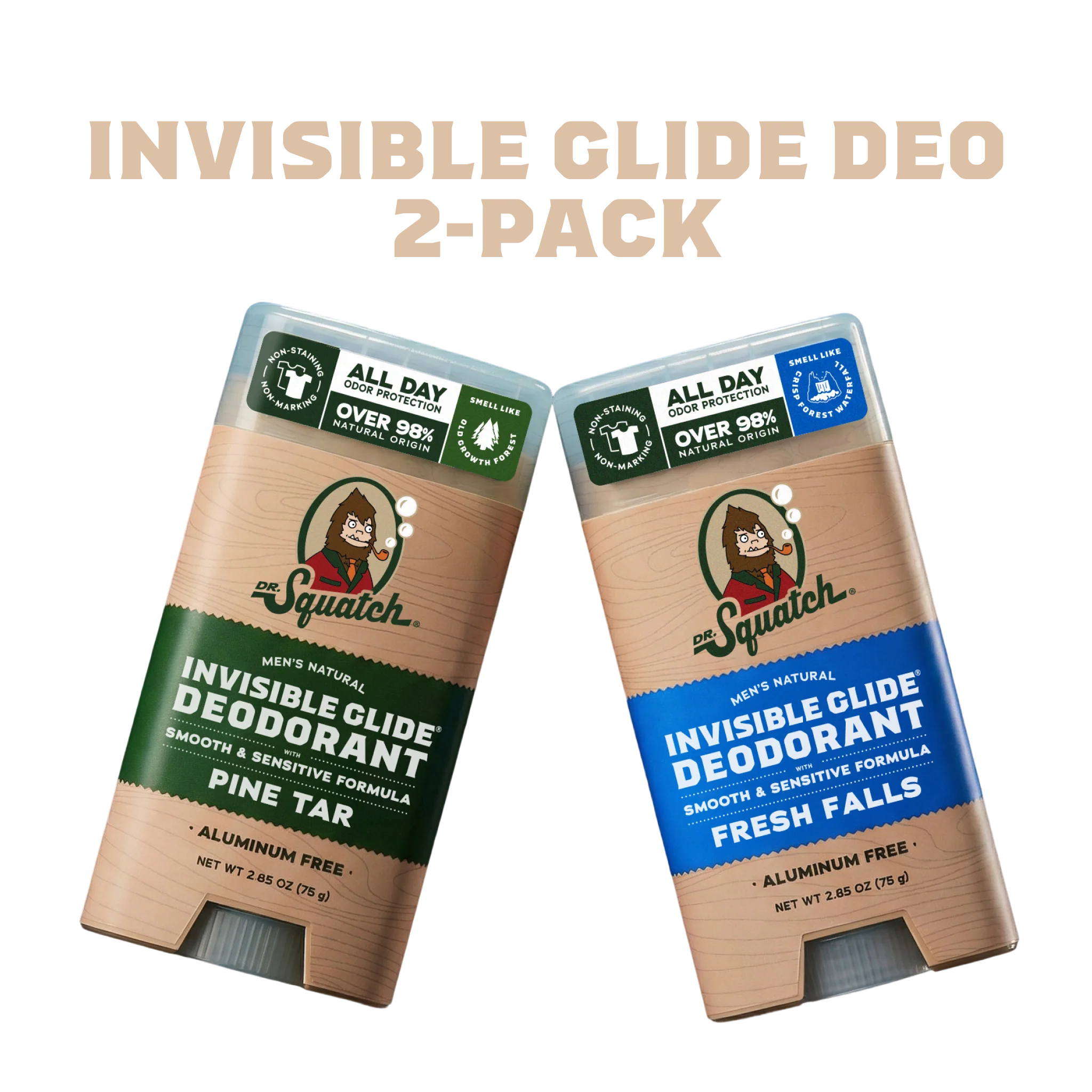 Exclusive: Invisible Glide Deodorant 2-Pack Trial 1 Exclusive: Invisible Glide Deodorant 2-Pack Trial