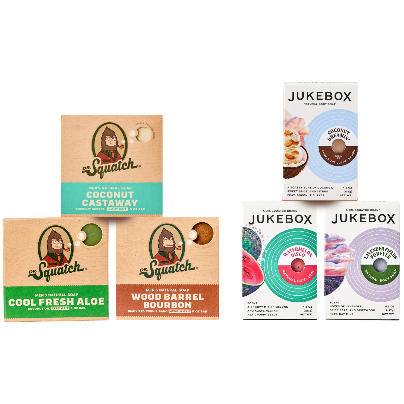 His & Hers Natural Soap Set