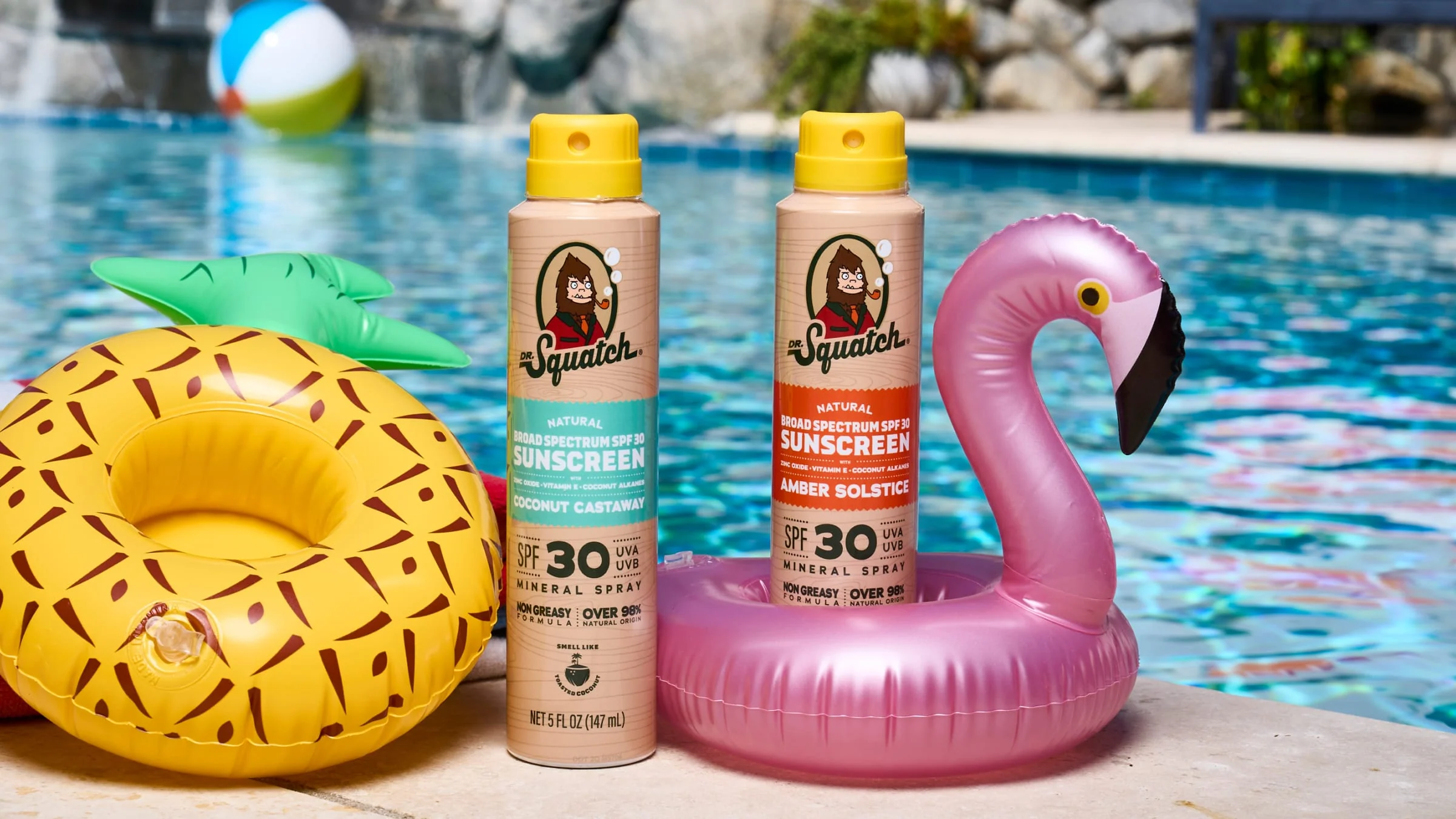 Coconut Castaway Spray Sunscreen 3 Spray Sunscreen 2-Pack