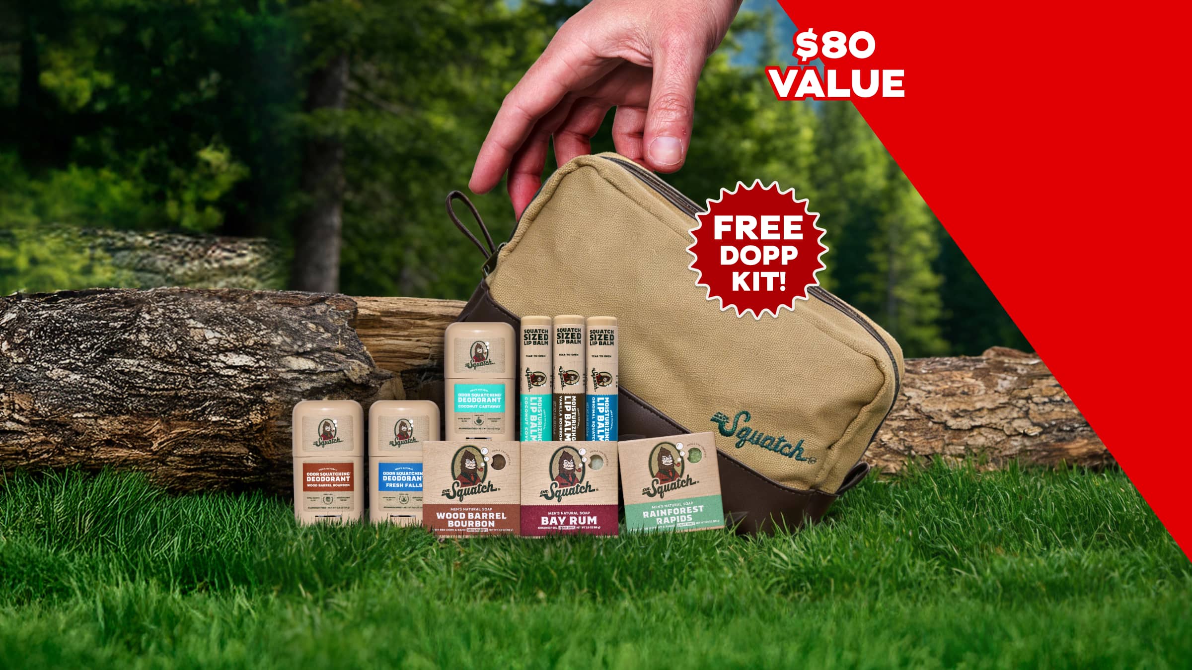 Travel Trio + FREE Dopp Kit