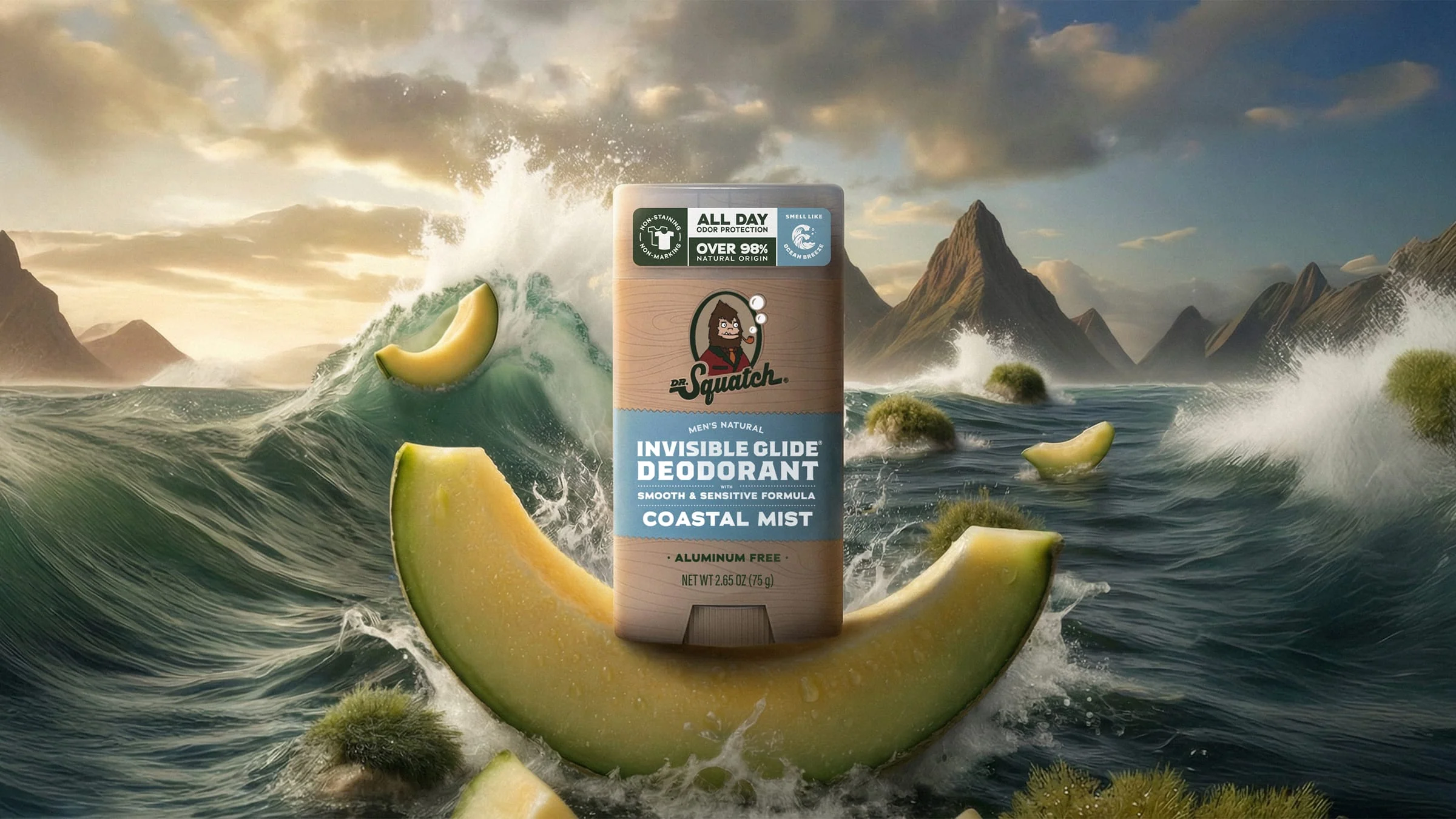 Coastal Mist Invisible Glide Deodorant 2 Coastal Mist Invisible Glide Deodorant