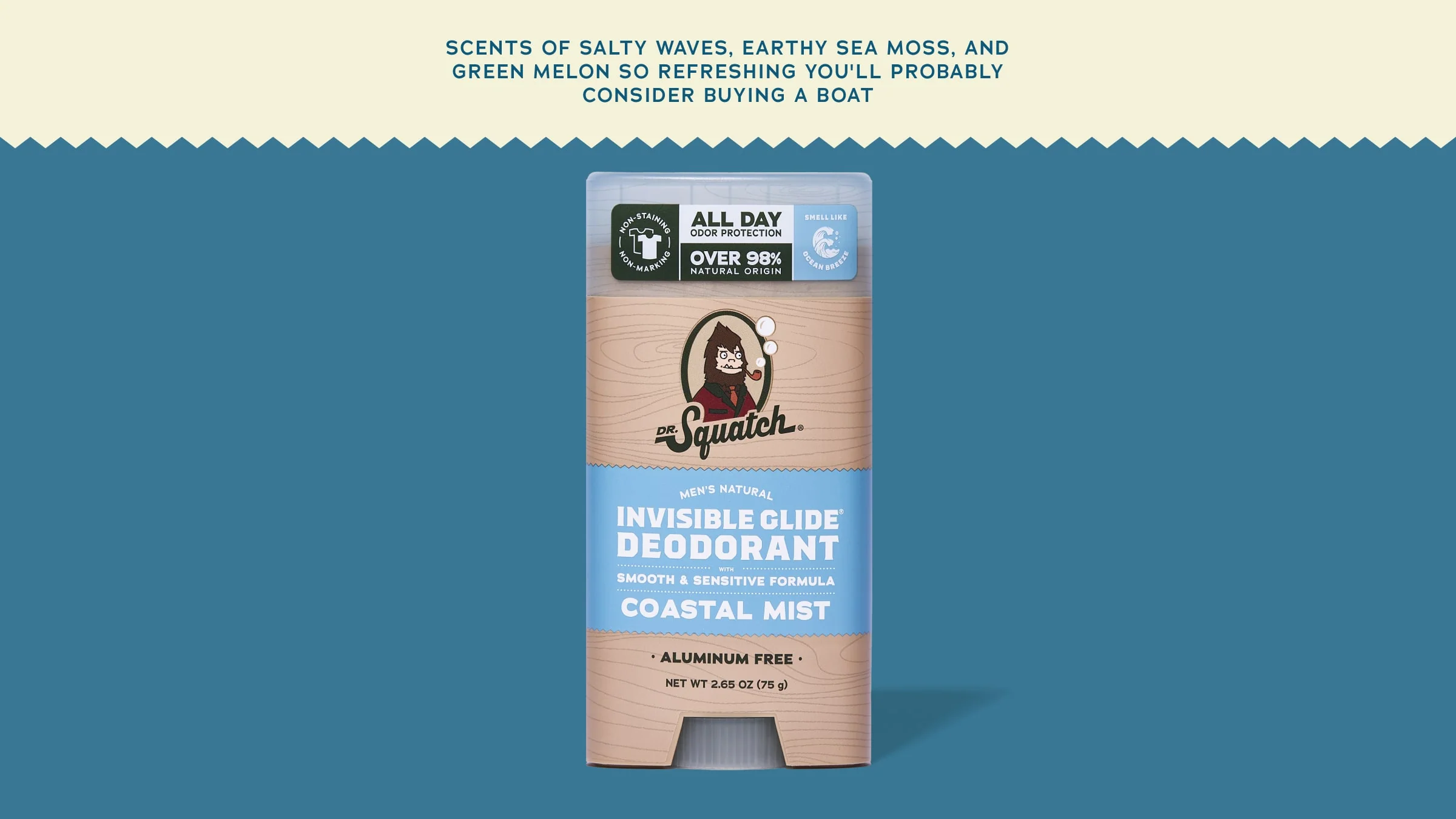 Coastal Mist Invisible Glide Deodorant 5 Coastal Mist Invisible Glide Deodorant