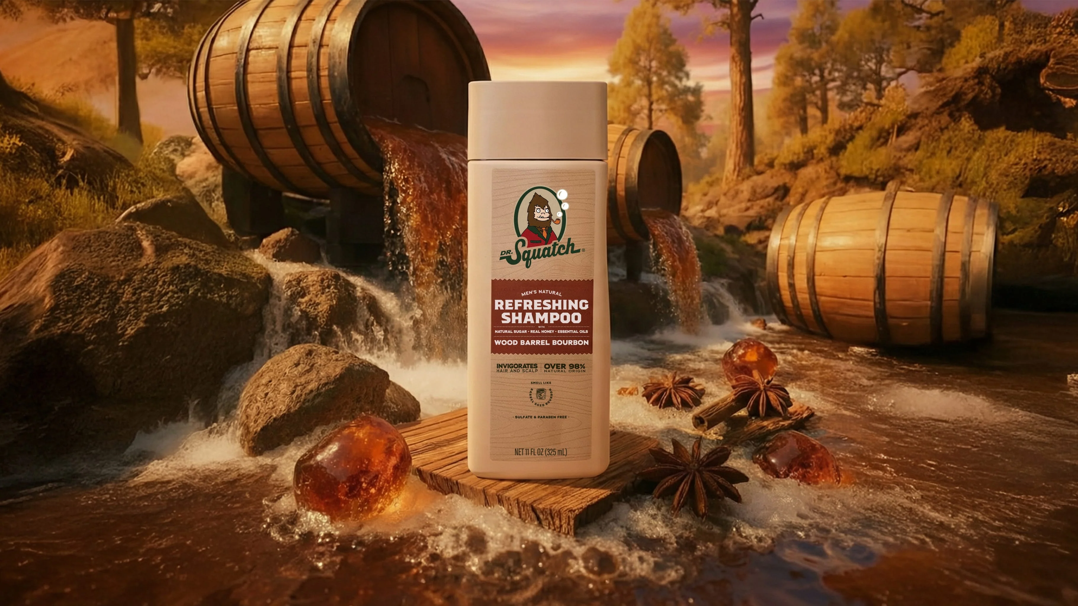 Wood Barrel Bourbon Shampoo 2 Wood Barrel Bourbon Shampoo