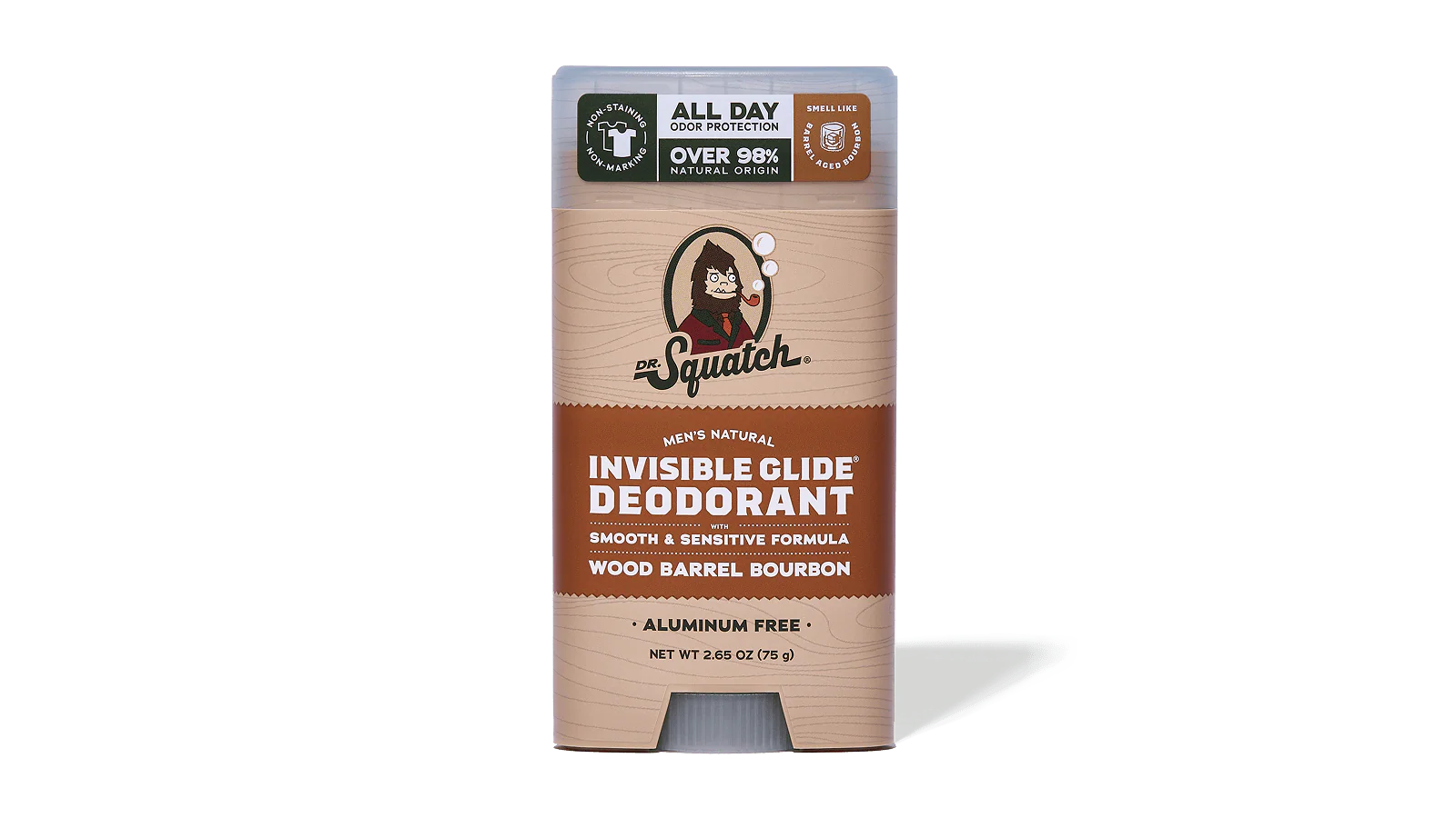 Wood Barrel Bourbon Invisible Glide Deodorant