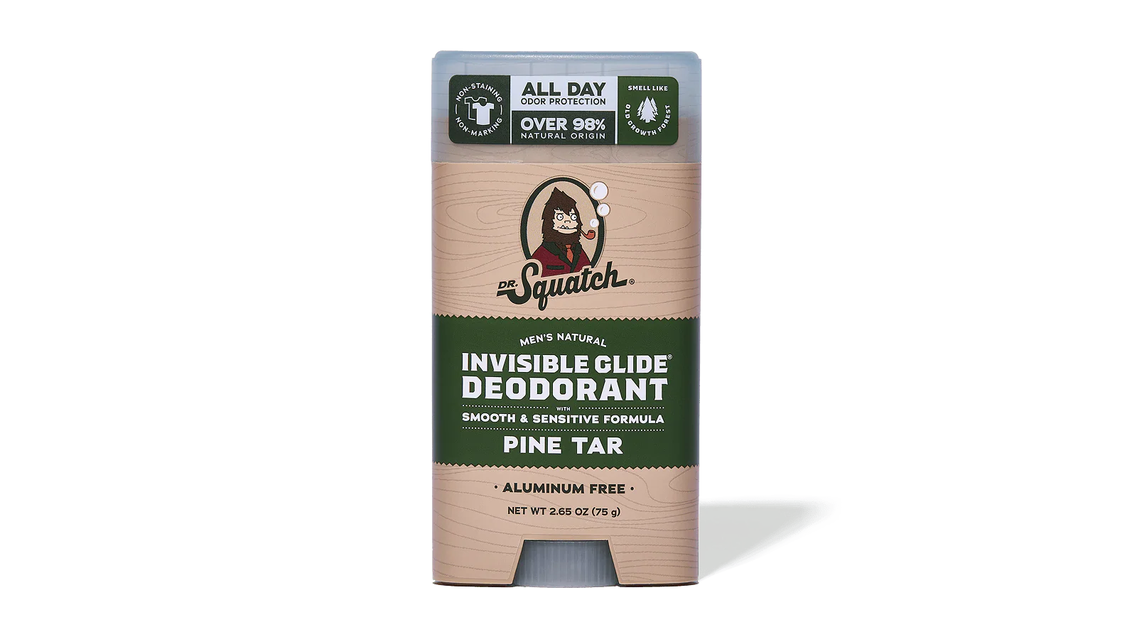 Pine Tar Invisible Glide Deodorant