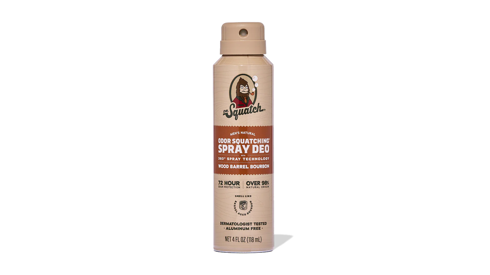Wood Barrel Bourbon Spray Deodorant