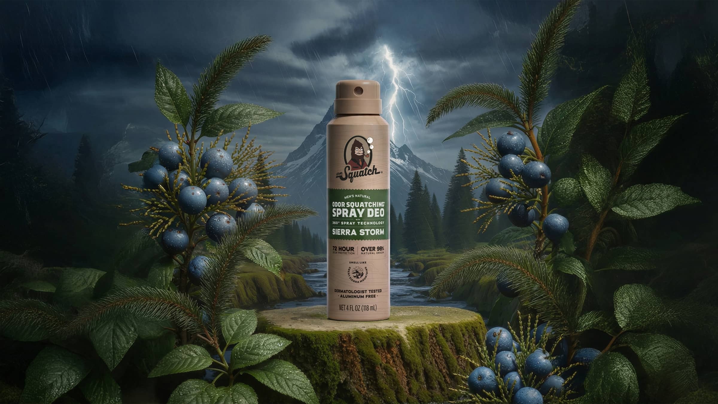 Sierra Storm Spray Deodorant 2 Sierra Storm Spray Deodorant